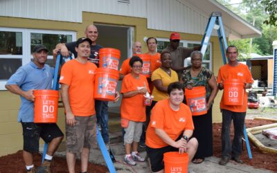 In The Community:  With Team Depot